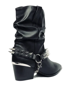 Y R U Sneakers DEATH PROOF LO SPIKE - BLACK