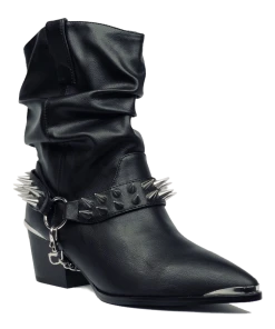 Y R U Sneakers DEATH PROOF LO SPIKE - BLACK