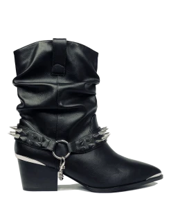 Y R U Sneakers DEATH PROOF LO SPIKE - BLACK