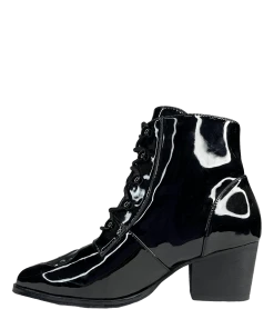 Y R U AURA - BLACK PATENT