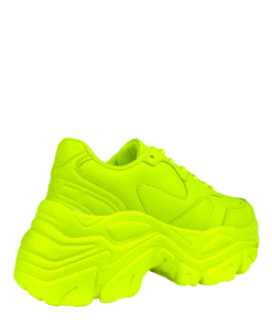 BERNESS BLAIR - NEON YELLOW Platforms