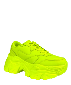 BERNESS BLAIR - NEON YELLOW Platforms