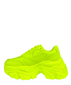 BERNESS BLAIR - NEON YELLOW Platforms