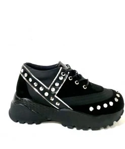 Y R U BLAZ3 PUNK - BLACK Sneakers
