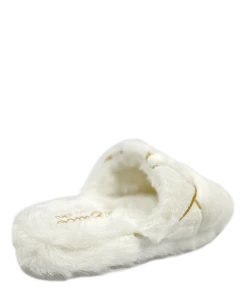 PAN DULCE CONCHA SLIPPER - WHITE