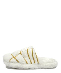 PAN DULCE CONCHA SLIPPER - WHITE