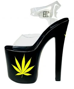 XTRA DEMI W33D - CLEAR/BLACK Platforms