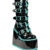 Y R U Platforms DUNE BUTTERFLY - BLACK TEAL 1 Y R U Platforms DUNE BUTTERFLY - BLACK TEAL