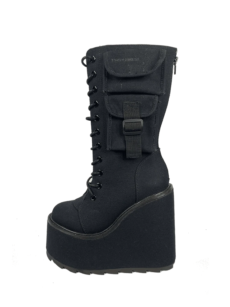 Y R U DUNE DESERT - BLACK Platforms 8 Y R U DUNE DESERT - BLACK Platforms