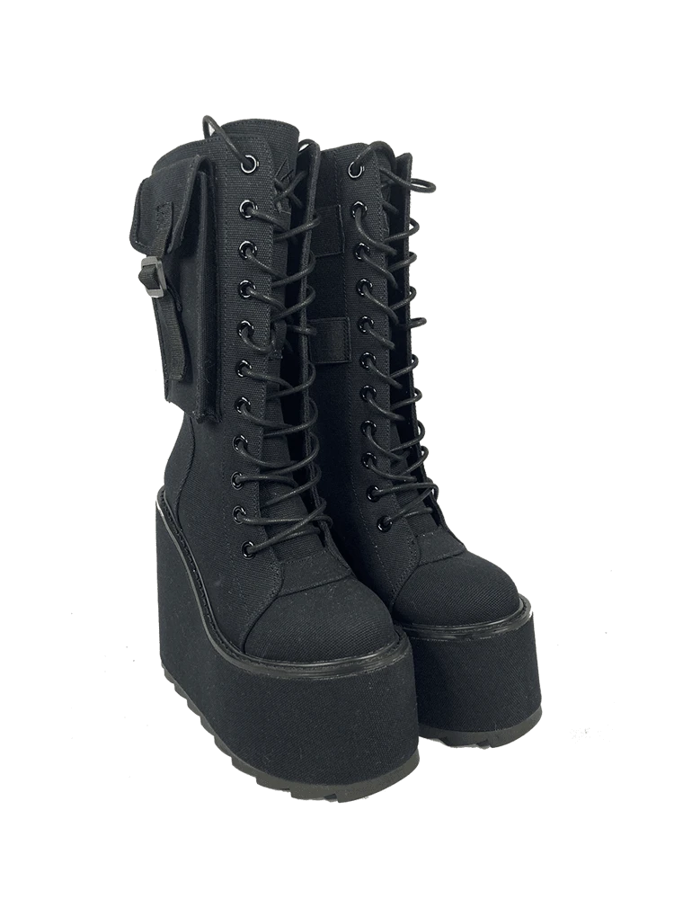 Y R U DUNE DESERT - BLACK Platforms 4 Y R U DUNE DESERT - BLACK Platforms