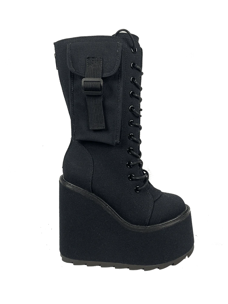 Y R U DUNE DESERT - BLACK Platforms 5 Y R U DUNE DESERT - BLACK Platforms