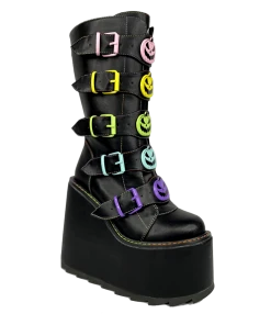 Y R U DUNE JACKOLANTERN - BLACK/PASTEL Platforms