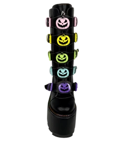 Y R U DUNE JACKOLANTERN - BLACK/PASTEL Platforms