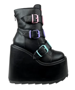 CARE BEARS BY YRU Platforms DUNE LO CARE BEARS - BLACK