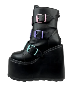 CARE BEARS BY YRU Platforms DUNE LO CARE BEARS - BLACK