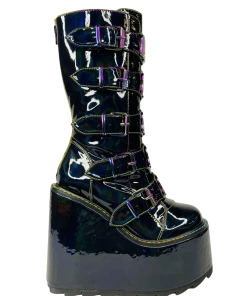 Y R U Platforms DUNE MUSHROOM - BLACK/MULTI