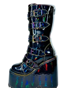 Y R U Platforms DUNE MUSHROOM - BLACK/MULTI