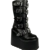 Y R U Platforms DUNE SKULL - BLACK/SILVER