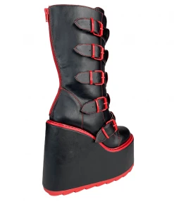 Y R U Platforms DUNE HEART - BLACK/RED 13 Y R U Platforms DUNE HEART - BLACK/RED