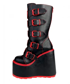 Y R U Platforms DUNE HEART - BLACK/RED 12 Y R U Platforms DUNE HEART - BLACK/RED