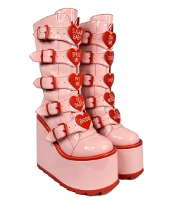 Y R U DUNE HEART - PINK/RED