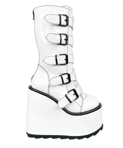 Y R U Platforms DUNE YIN YANG - WHITE