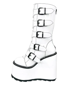 Y R U Platforms DUNE YIN YANG - WHITE
