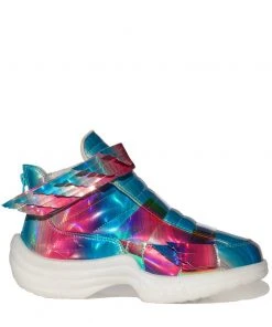 Esqape Sneakers FLYH Hi ~ Nebula | ʟᴇɴᴛiᴄᴜʟᴀʀ ᴡiɴɢ Sɴᴇᴀᴋᴇʀ