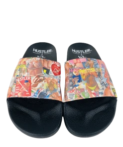HUSTLER BY XTRA HUSTLER COVER SLIDE - BLACK/MULTI Sneakers