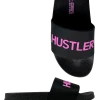 HUSTLER BY XTRA HUSTLER SLIDE - BLACK/PINK Sneakers