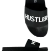 HUSTLER BY XTRA Sneakers HUSTLER SLIDE - BLACK/WHITE