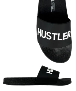 HUSTLER BY XTRA Sneakers HUSTLER SLIDE - BLACK/WHITE
