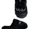 HUSTLER BY XTRA HUSTLER SLIPPER - BLACK Sneakers