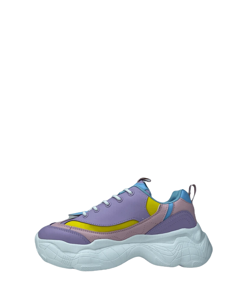 BERNESS IVY WHITE/PURPLE Platforms 5 BERNESS IVY WHITE/PURPLE Platforms