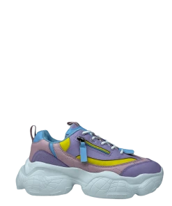 BERNESS IVY WHITE/PURPLE Platforms