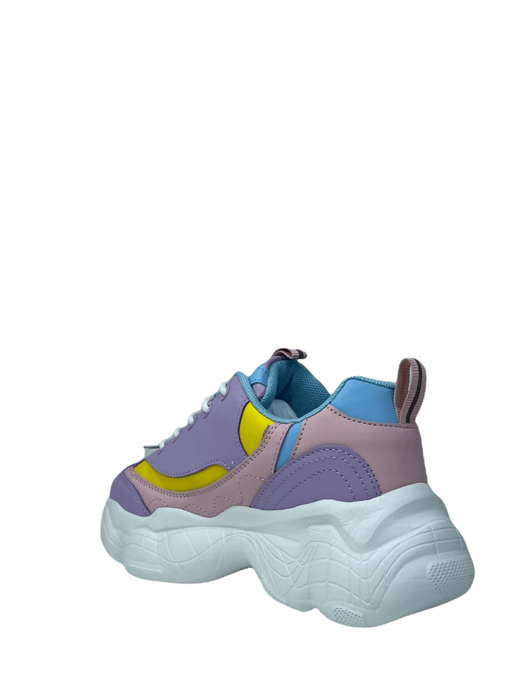 BERNESS IVY WHITE/PURPLE Platforms 6 BERNESS IVY WHITE/PURPLE Platforms