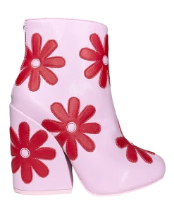 Y R U Sneakers JEM DAISIES - PINK/RED