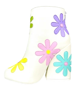 Y R U JEM DAISIES - WHITE/PASTEL Sneakers 11 Y R U JEM DAISIES - WHITE/PASTEL Sneakers