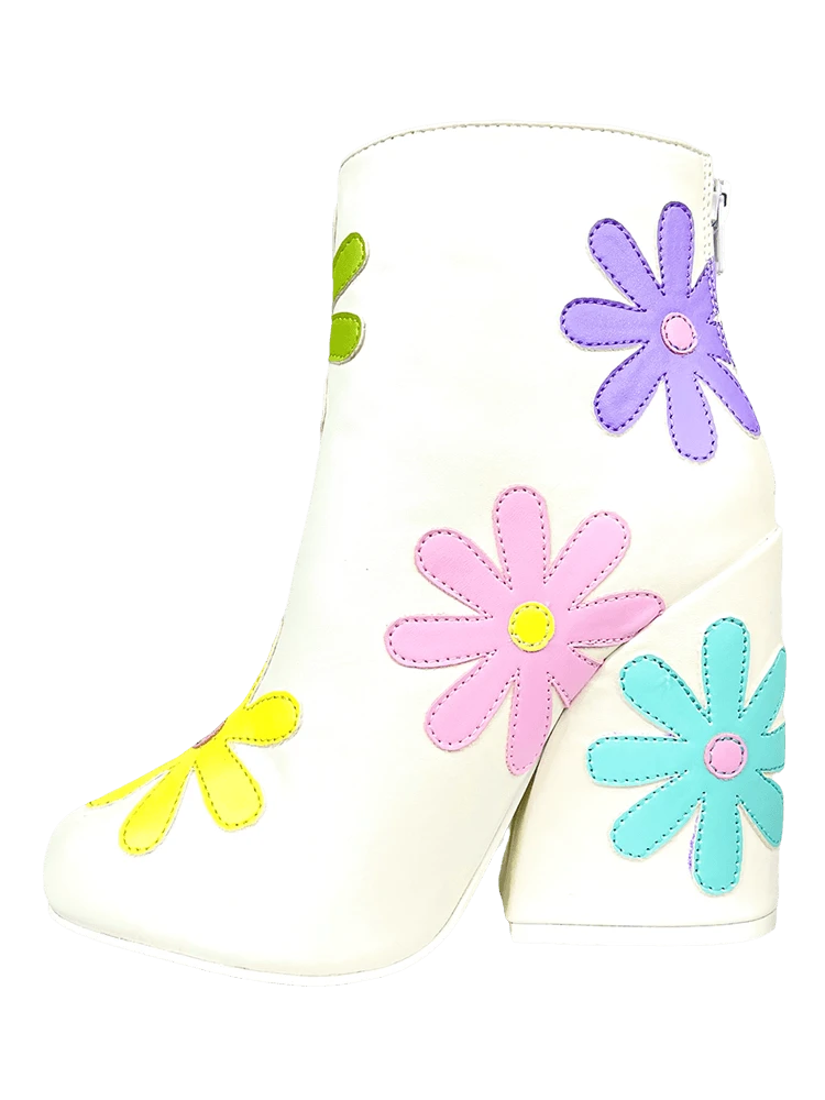 Y R U JEM DAISIES - WHITE/PASTEL Sneakers 7 Y R U JEM DAISIES - WHITE/PASTEL Sneakers