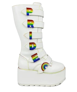 Y R U KARMA HI PRIDE - WHITE