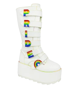 Y R U KARMA HI PRIDE - WHITE