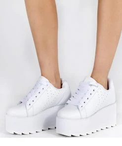 Y R U Platforms LALA - WHITE