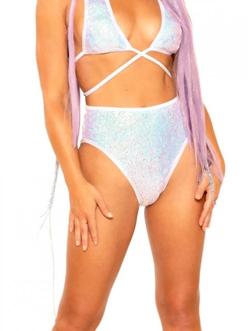 JValentine Sneakers Light-Up Cosmic Sequin High-Waist Bottoms