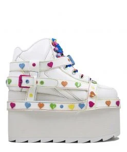 Y R U Qozmo Bndg Heart - White Multi