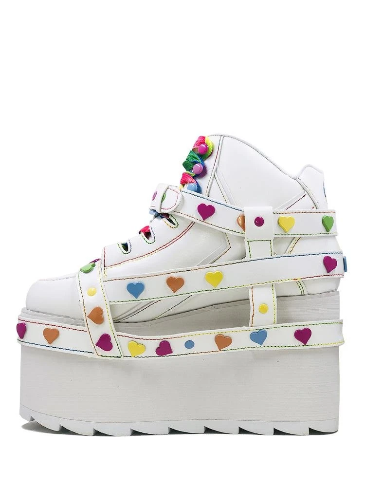 Y R U Qozmo Bndg Heart - White Multi 6 Y R U Qozmo Bndg Heart - White Multi