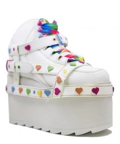 Y R U Qozmo Bndg Heart - White Multi