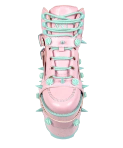 YRU Platforms QOZMO BNDG ROSE - PINK/ BB BLUE