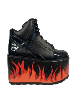 Y R U QOZMO FLAME - BLACK/RED