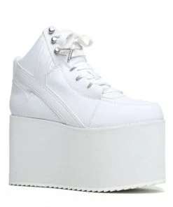 Y R U QOZMO HI WHITE Platforms