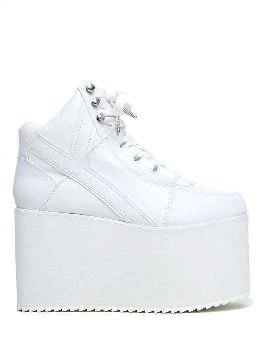 Y R U QOZMO HI WHITE Platforms 4 Y R U QOZMO HI WHITE Platforms
